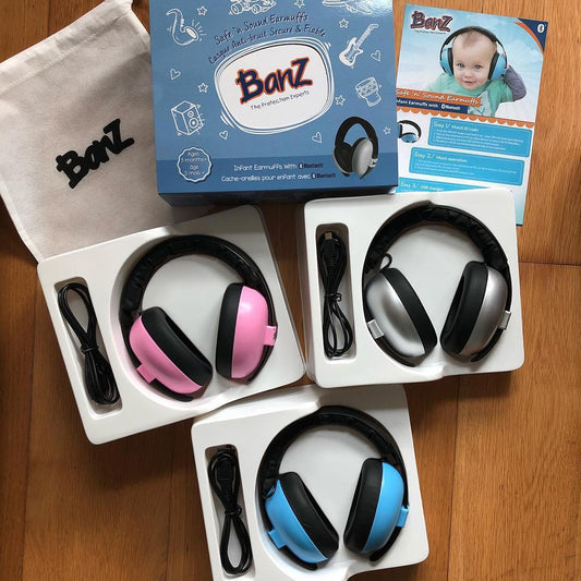 Prevent Baby Hearing Loss with BANZ Ear Protection