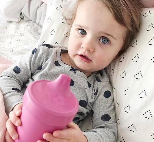 SAHM: Ditching the Sippy Cup at Bed Time
