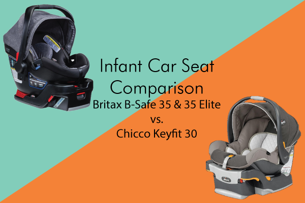 Infant Car Seat Comparison: Britax B-Safe 35 & 35 Elite vs. Chicco Keyfit 30