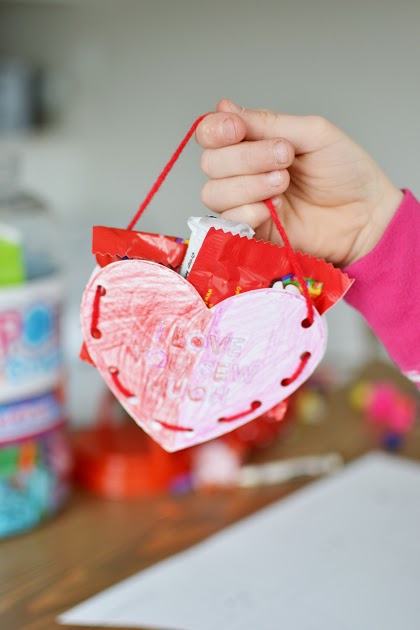 "Sew Cute" Heart Pouch Valentines