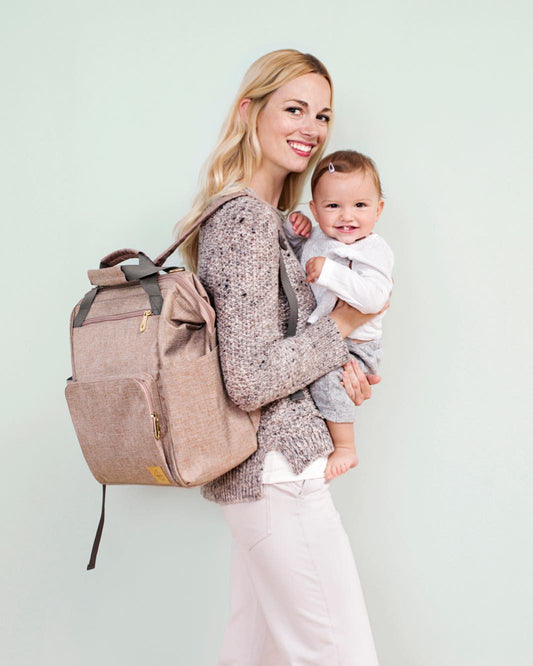 Diaper Bag Comparison: Lassig Goldie vs. Babymel George