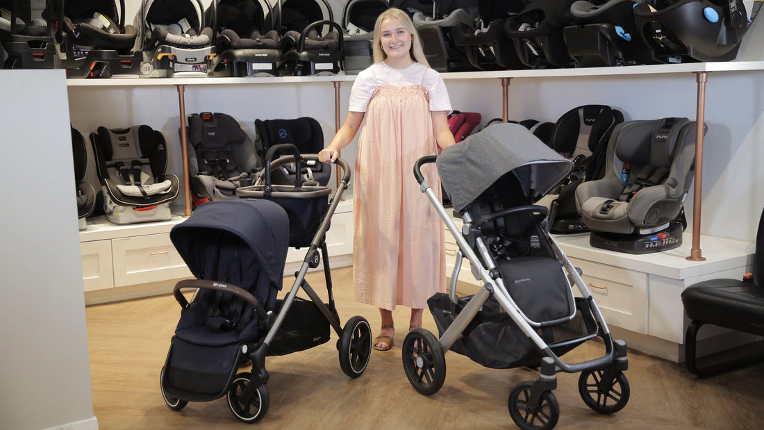 Video: Comparing the Cybex Gazelle S v. UPPAbaby VISTA V2 - The Baby Cubby