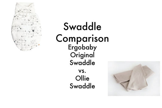 Swaddle Comparison: Ergobaby Original Swaddle vs Ollie Swaddle