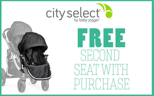 City Select Stroller with 2nd Seat Free Sale!