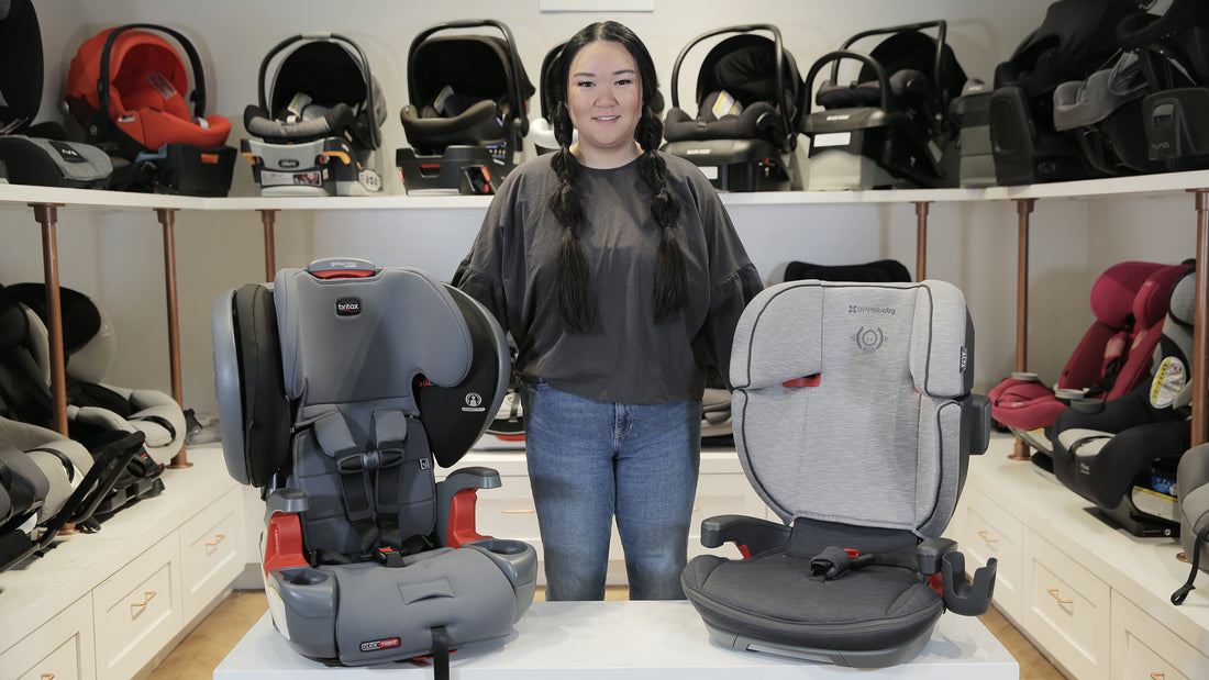 Video: Comparing the Britax Grow With You Clicktight Plus v. UPPAbaby ALTA
