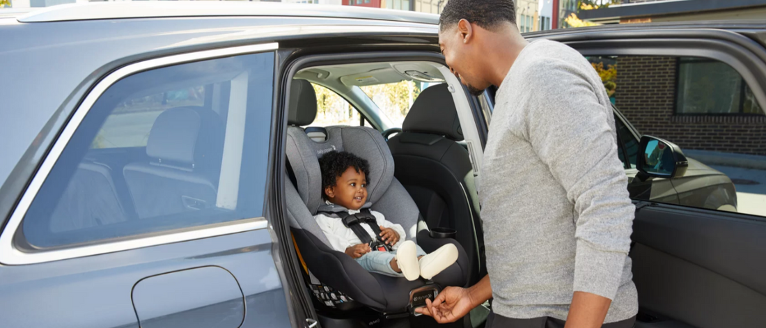 Rotating Convertible Car Seat Comparison Featuring the Nuna Revv, Baby Jogger City Turn, Maxi-Cosi Emme, and Cybex Sirona S