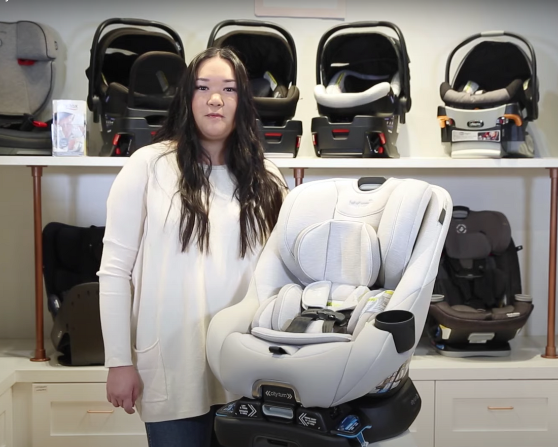 Video: Baby Jogger City Turn Convertible Car Seat Demo