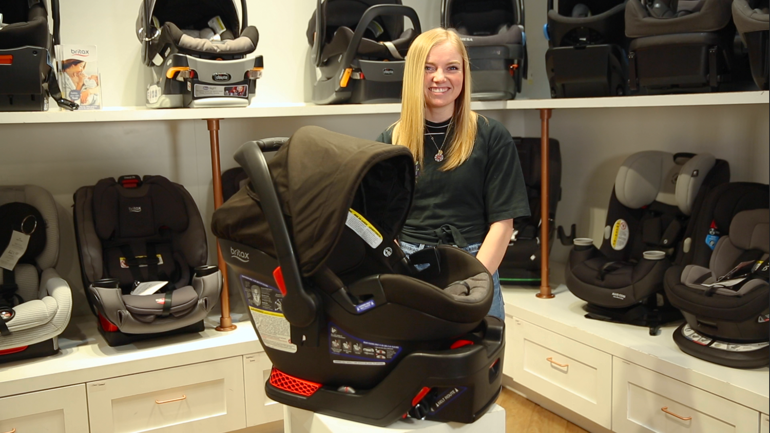 Video Britax BSafe Gen2 Infant Car Seat Full Review & Demo The Baby