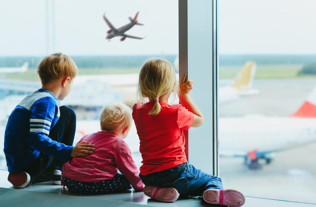 Tips for Flying on an Airplane with Kids