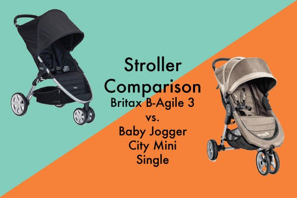 Britax B-Agile v. Baby Jogger City Mini