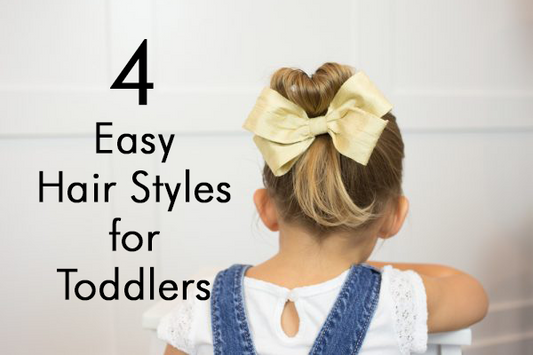 4 Easy Hair Styles for Your Toddler