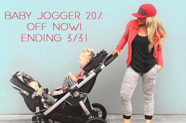 Don't Miss Out! 20% OFF Baby Jogger!