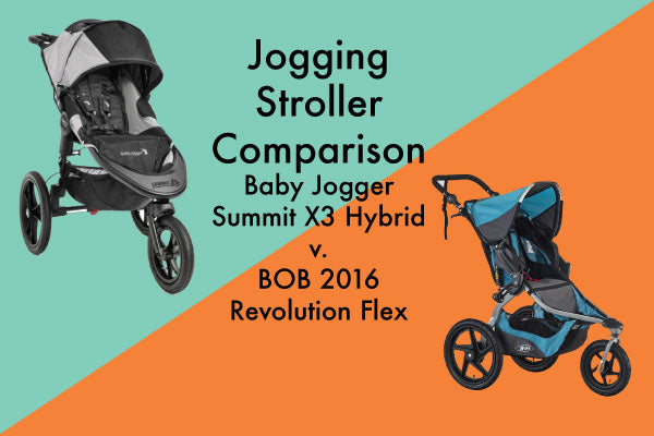 Cubby Matchup: Baby Jogger Summit X3 Hybrid v. BOB 2016 Revolution Flex