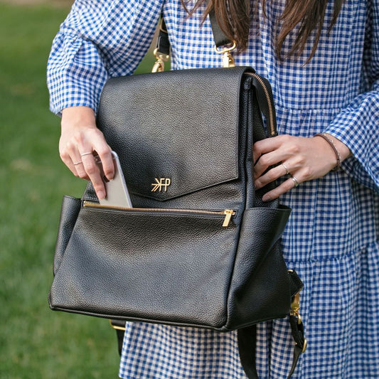 Freshly Picked Diaper Bag and Moccasins!