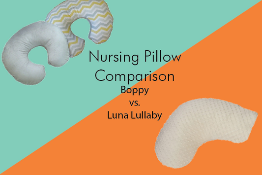 Luna Lullaby vs. Boppy Nursing Pillow