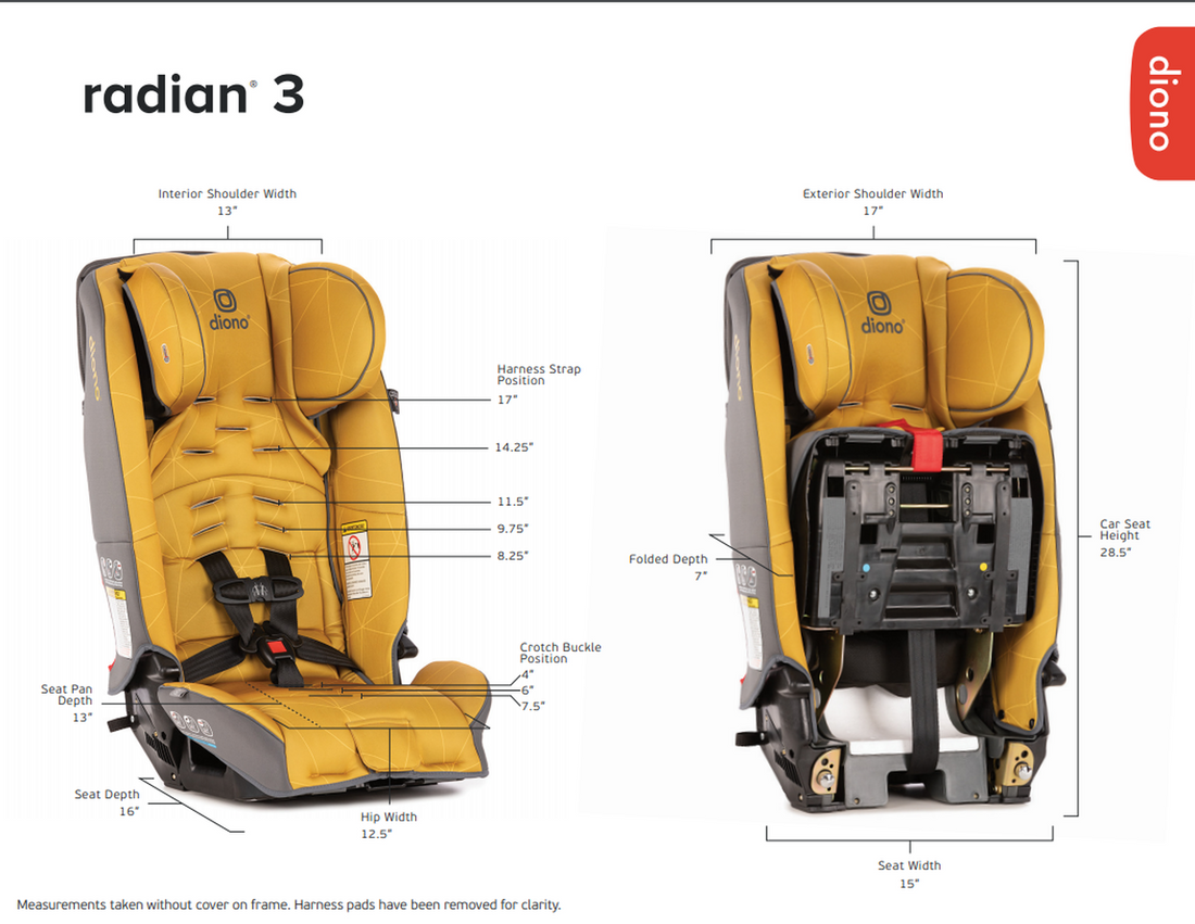 Diono Radian 3RXT: The Perfect Car Seat for Travel