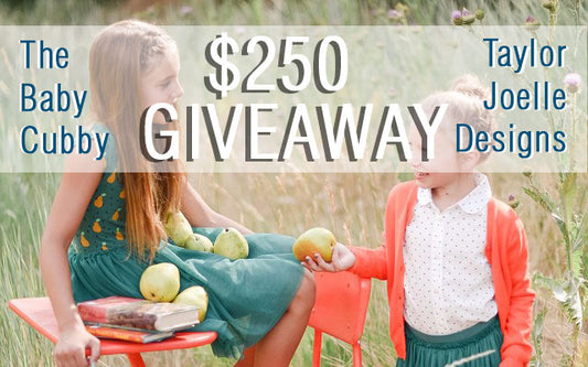$250 Giveaway to The Baby Cubby & Taylor Joelle!