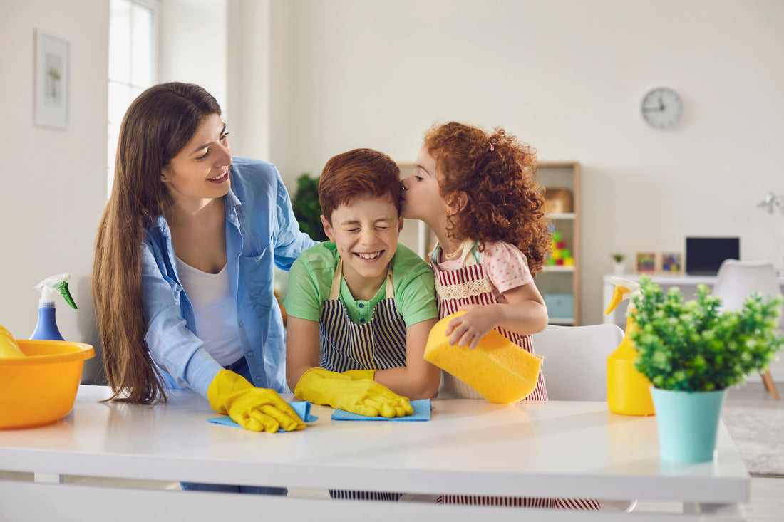 How To Get Your Young Children Involved in Chores