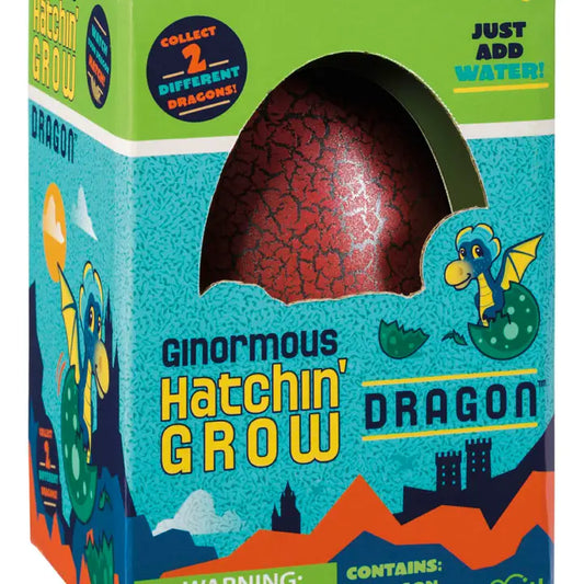 Toysmith Ginormous Hatchin' Grow Dragon Assortment
