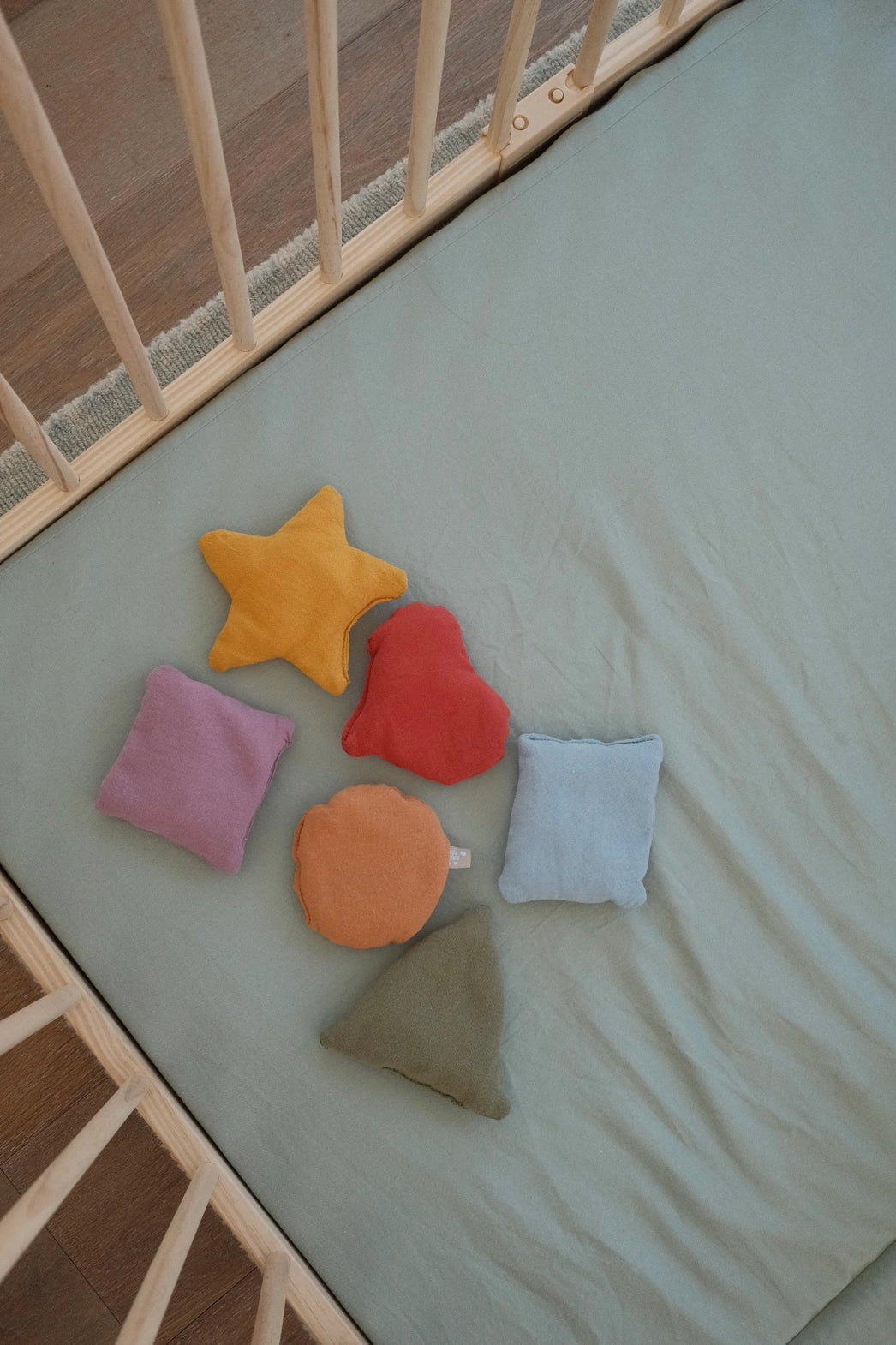 Little Lamb Kind Shapes Beanies Montessori Toy