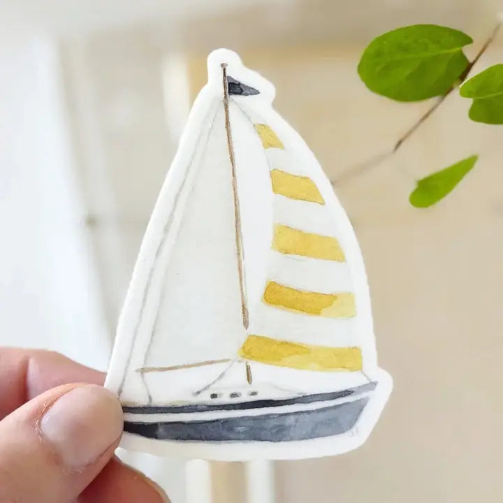 Emily Lex Studio Sailboat Sticker
