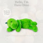 Beverly Hills Teddy Bear Company World's Softest Lushee 16 inch - Dana Dino