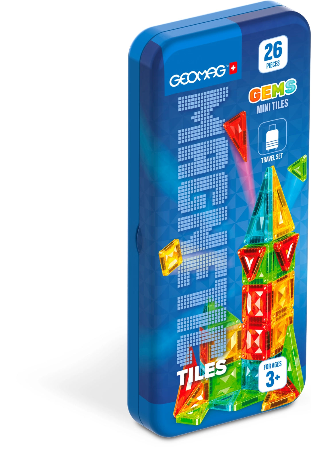 GEOMAGWORLD USA Geomag Mag Tiles Mini Gems Travel Set