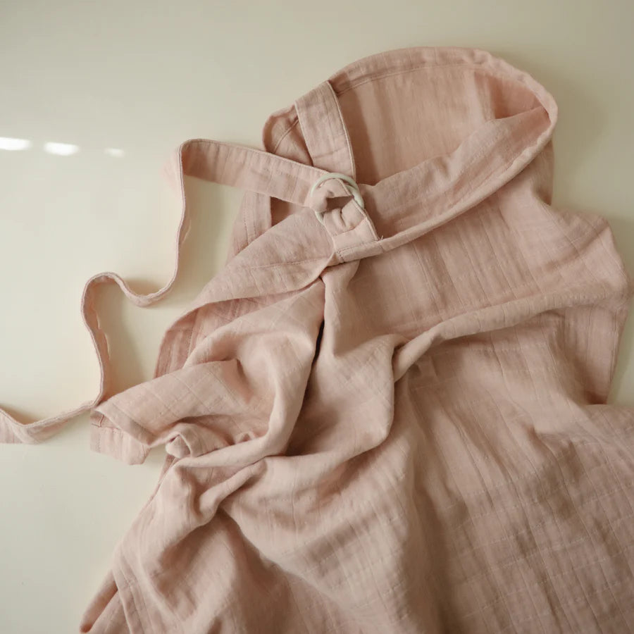 Mushie Muslin Nursing Cover - Blush