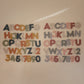Mushie Letters & Numbers Bath Play Set - Sol
