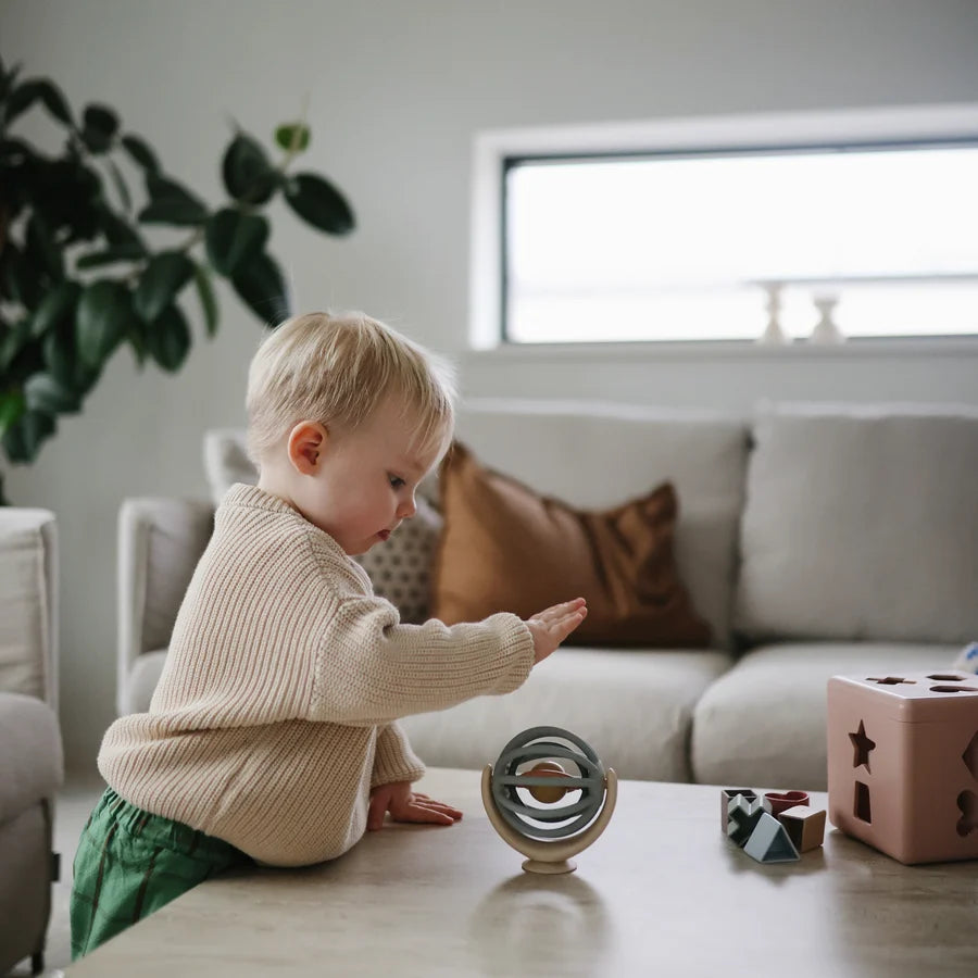 Mushie Suction Spinner Ball