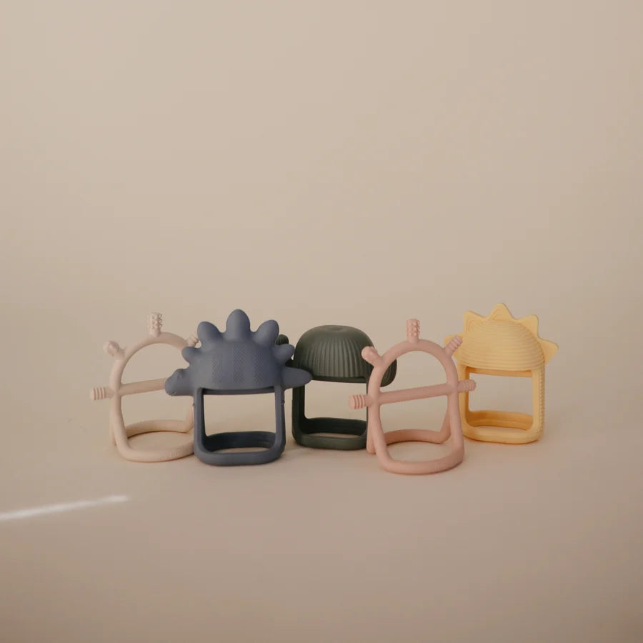 Mushie No-Drop Cactus Teether