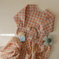 Mushie Muslin Swaddles - Happy Flowers Check