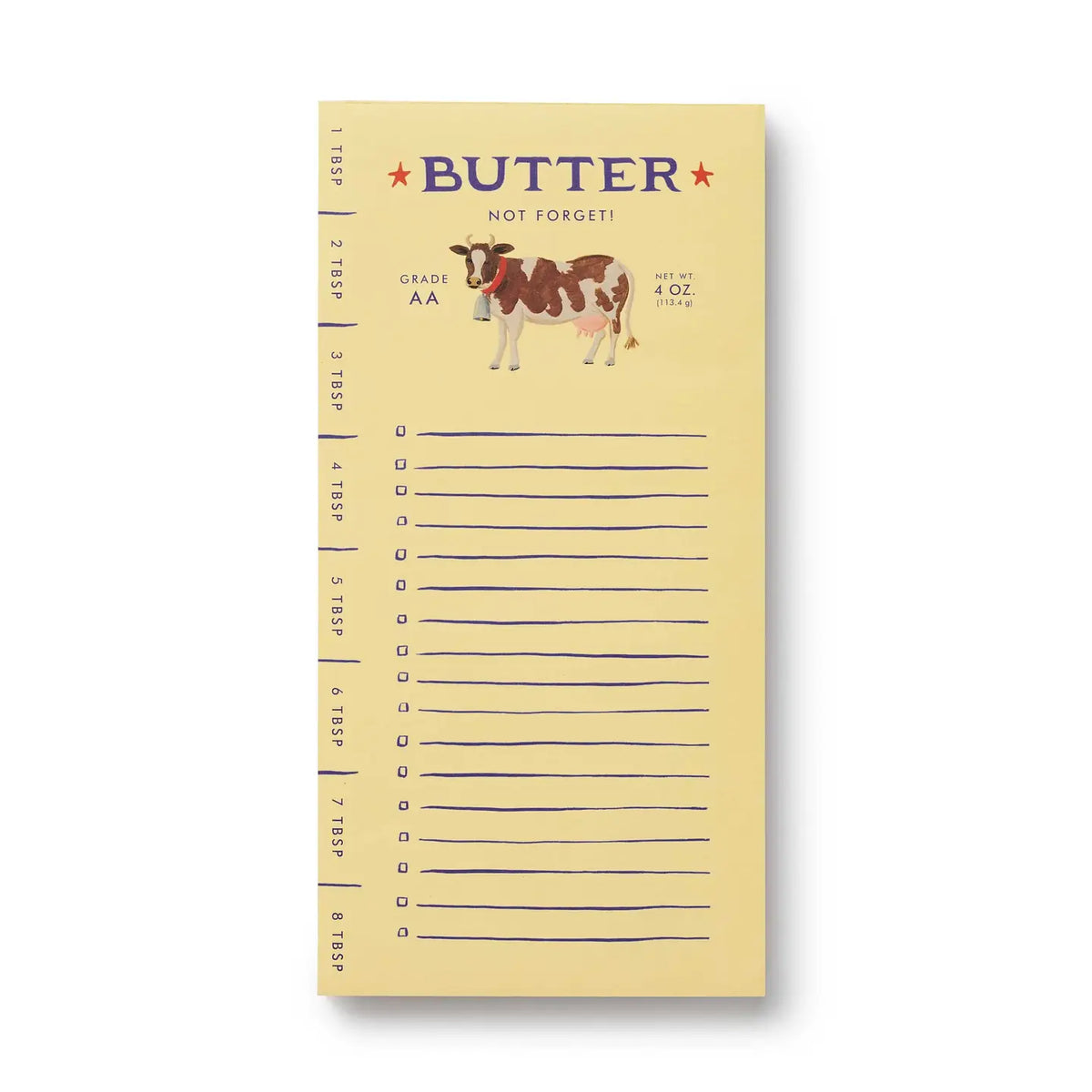Rifle Paper Co Butter Not Forget Market Pad