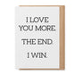 Paisley and Parsley I Win - Greeting Card
