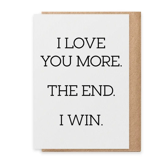 Paisley and Parsley I Win - Greeting Card