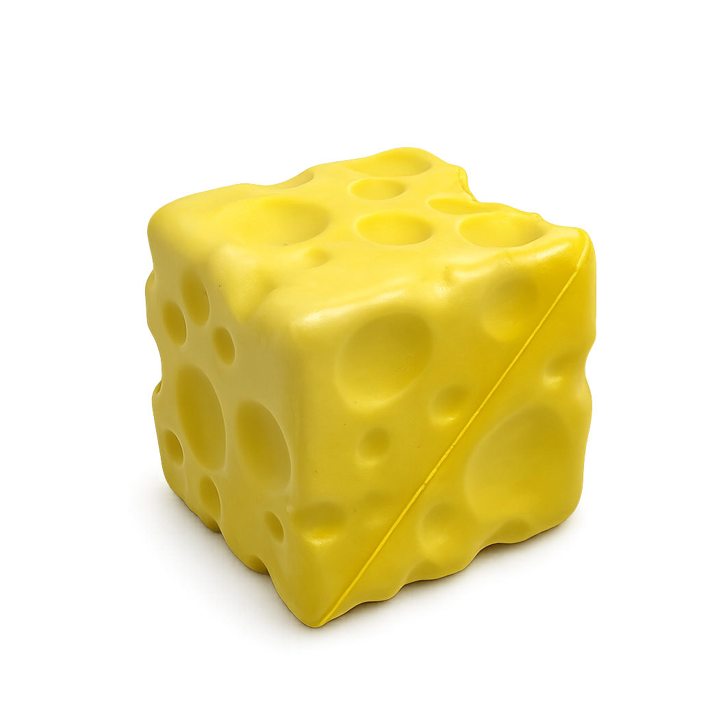 Novelty Brands Fun Doh Slow-Rise Cheese Sensory Squishy Toy - 1 Pc Random Variety