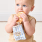 Itzy Ritzy Teensy Crinkle Silicone Teether - Baguette