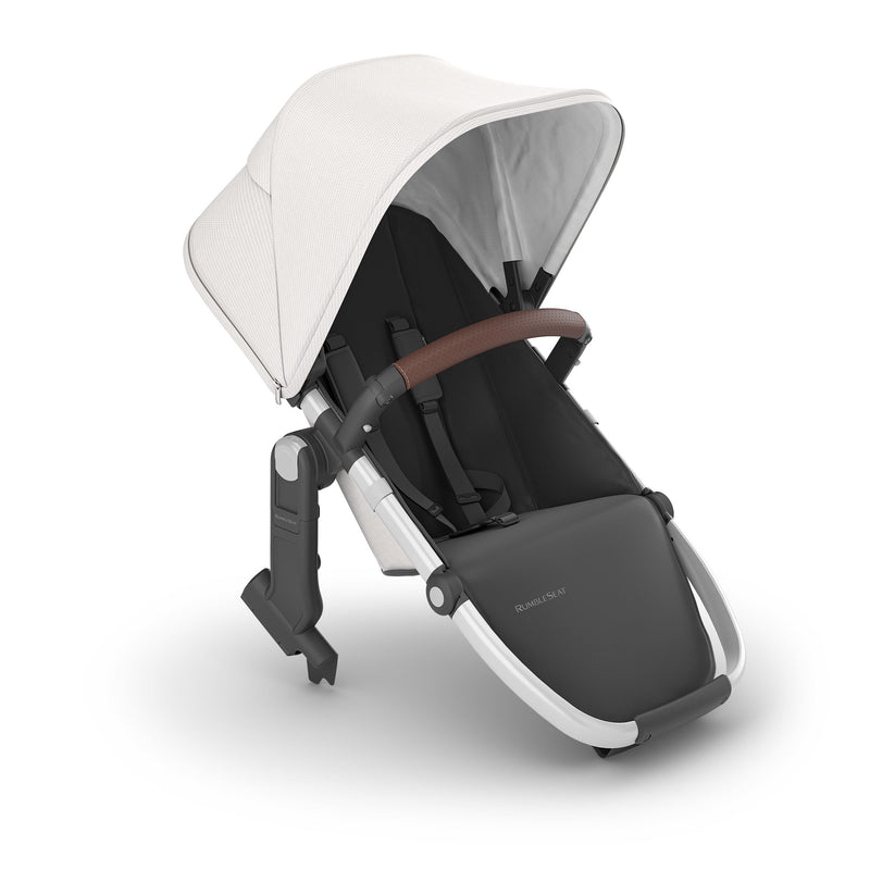 uppababy dennison UPPAbaby Vista RumbleSeat V2+ - Alice - Dusty Pink | Silver Frame