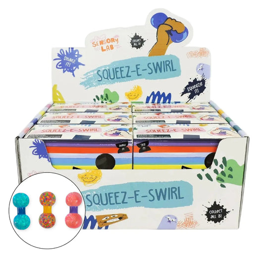 Toysmith Sensory Lab Squeez-E Swirl