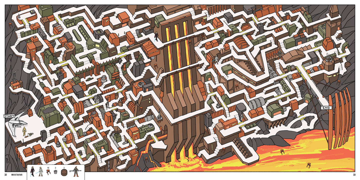 Chronicle Books Star Wars Mazes