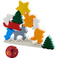 HABA USA Animal Upon Animal Christmas Dexterity Game