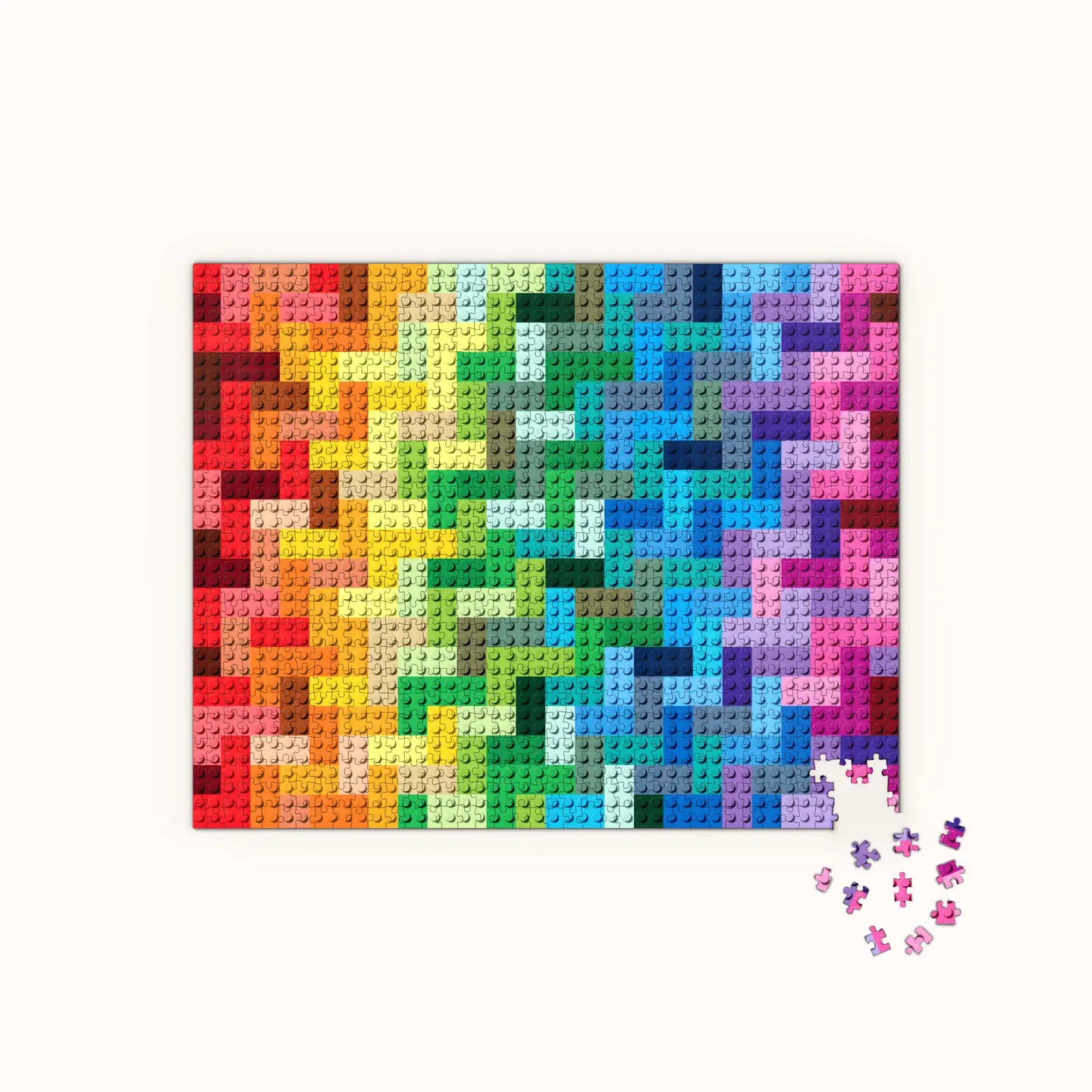 Chronicle Books Lego Rainbow Bricks Puzzle