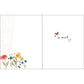 Gina B Designs Thank You Greeting Card - Flowers All Around