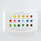 Emily Lex Studio Watercolor Paint Set 18 Colors with Brush