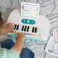 MindWare & Peaceable Kingdom Oh So Fun! Take Along Piano