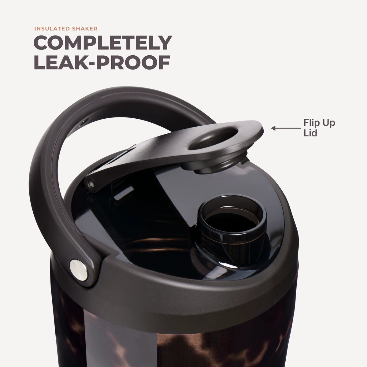Hydrojug Mocha Tortoise Hydrojug 24 Oz Insulated Shaker