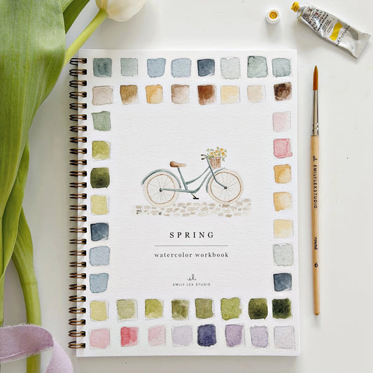 Emily Lex Studio Spring Watercolor Workbook