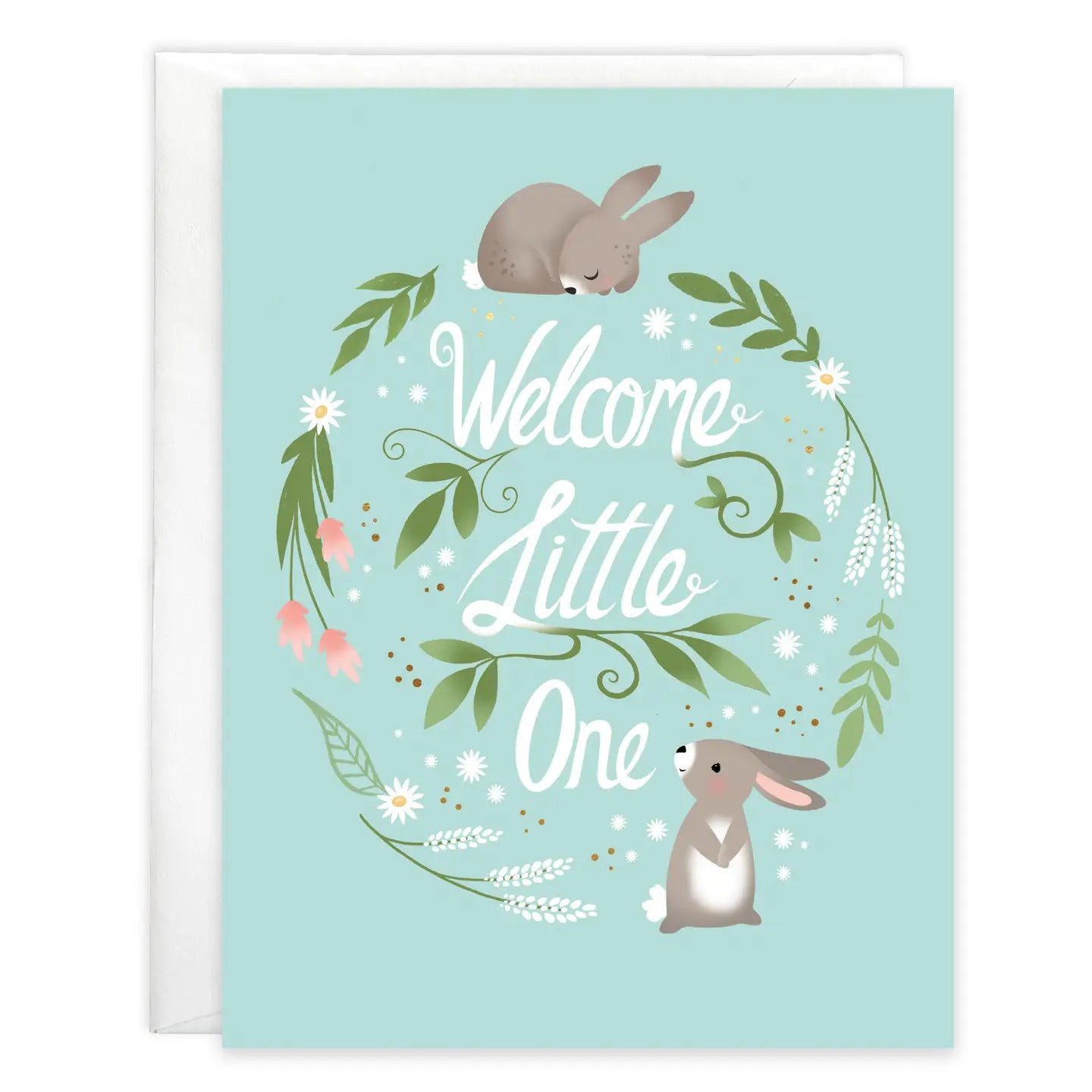 Gina B Designs Baby Greeting Card - Little Bunnies