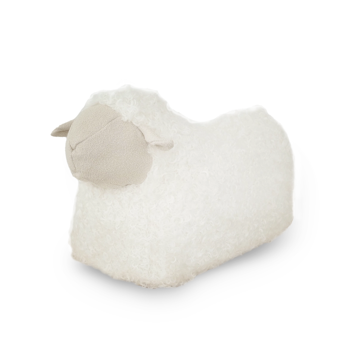 Little Lamb Kind Baa Baa Sheep Pouf Ride-On Toy