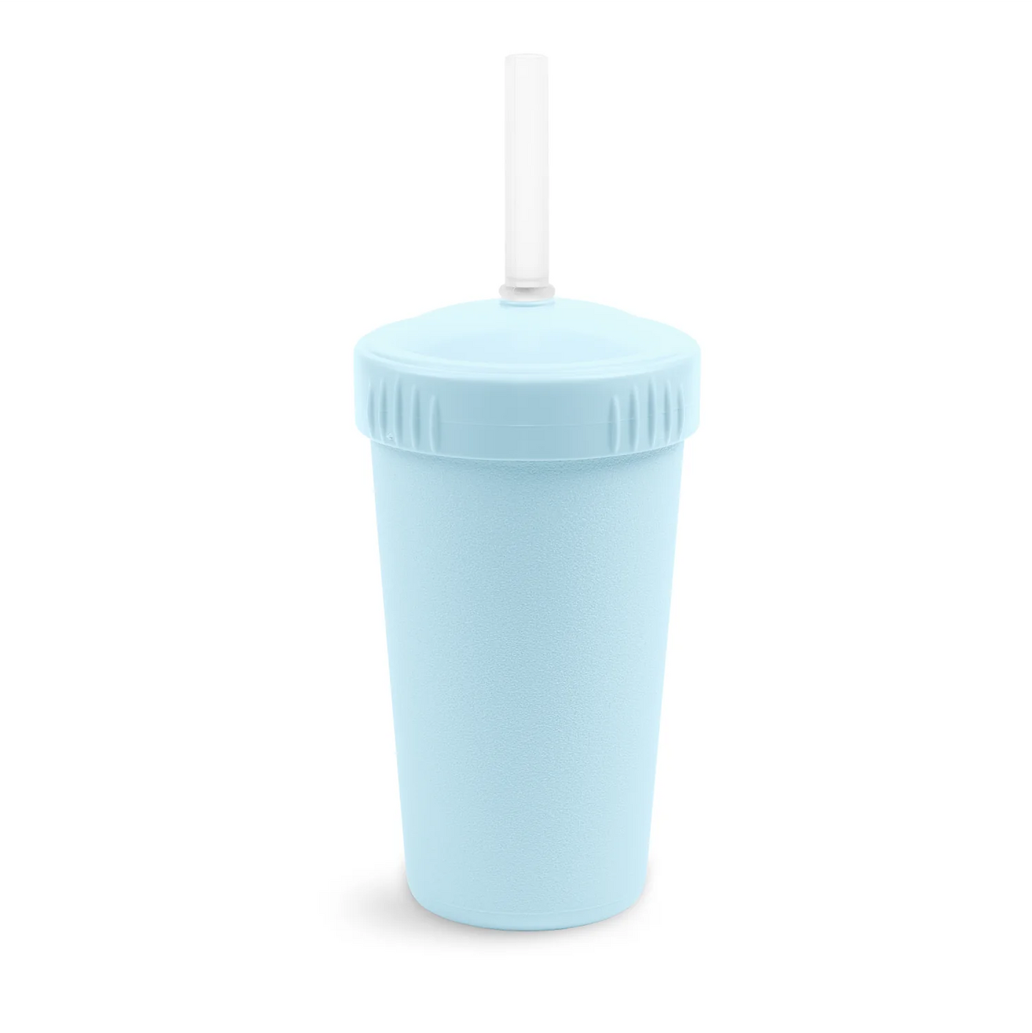 Re-Play Straw Cup with Silicone Straw - Ice Blue